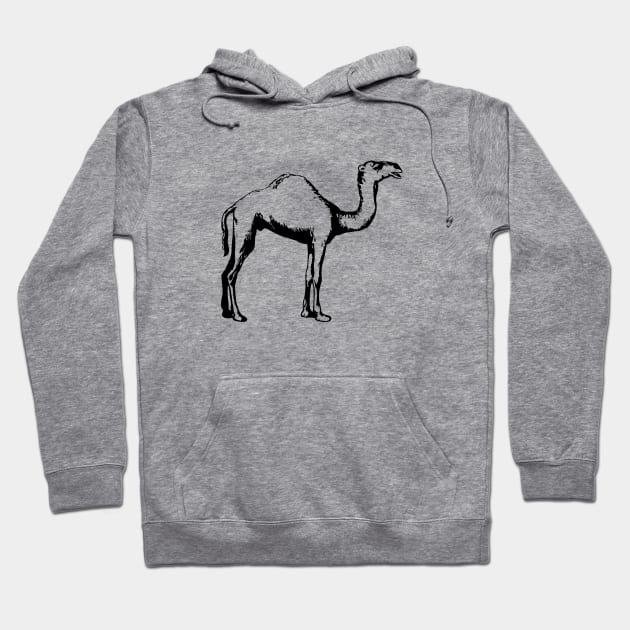 Camel Hoodie by linesdesigns